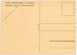 wien 1, albrechtsrampe mit albertina