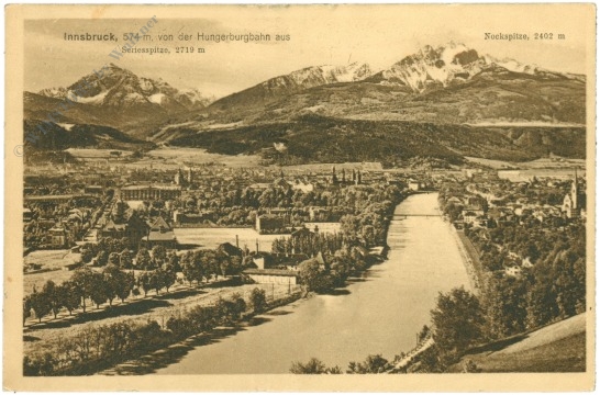 innsbruck, von der hungerburgbahn aus