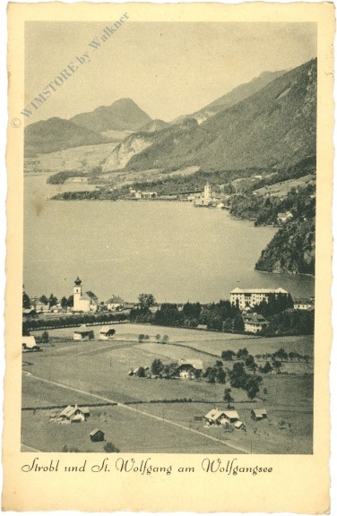 strobl und st. wolfgang am wolfgangsee, ansicht