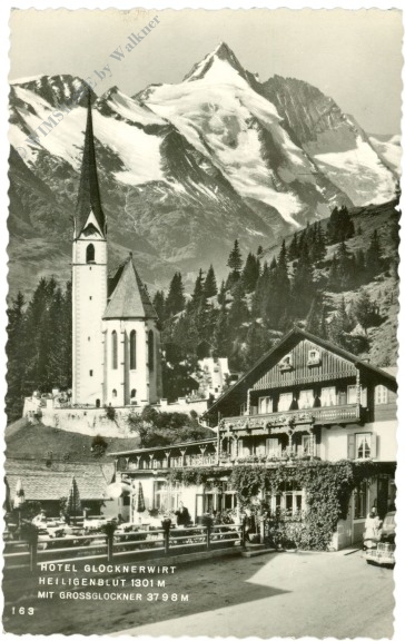 heiligenblut, hotel glocknerwirt mit großglockner