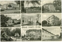 bad hall, multiansicht