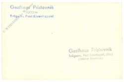 trögern, gasthaus pristovnik