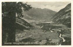 bad gastein, blick ins gasteinertal von der kaiserpromenade