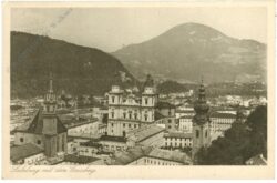 salzburg, mit dem gaisberg