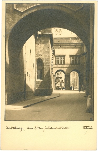 salzburg, am franziskanerkloster