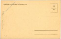 salzburg, motiv aus hohensalzburg