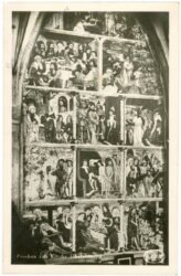 obermauern, fresken in der kirche