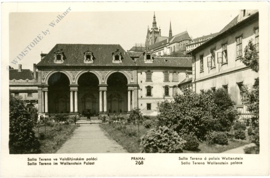 prag, salle tarena im wallenstein palast