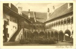 schallaburg, burg hof