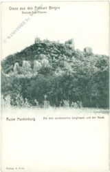 pavlov, ruine maidenburg