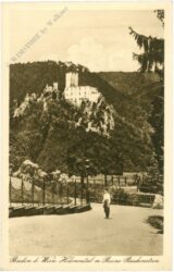 baden, helenental mit ruine rauhenstein
