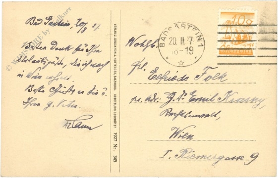 bad gastein, ortsansicht