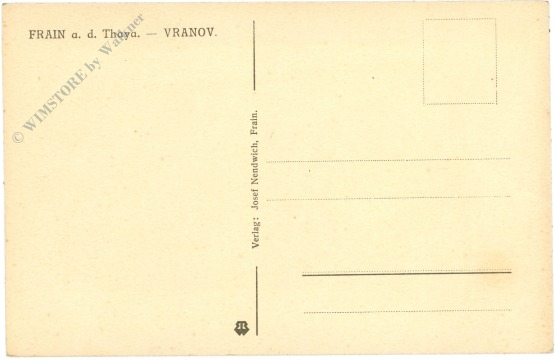 frain an der thaya, vranov, ortsansicht
