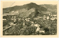 spitz an der donau, ortsansicht