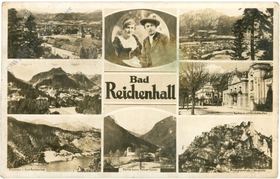 bad reichenhall, multiansicht bad reichenhall, multiansicht