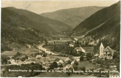 grosshollenstein an der ybbs, blick gegen norden