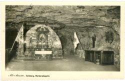 alt aussee, salzberg, barbarakapelle