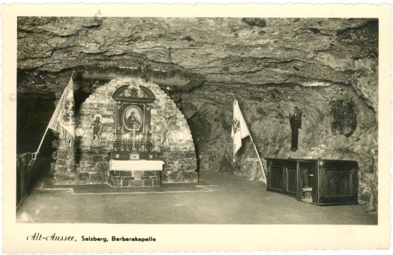 alt aussee, salzberg, barbarakapelle