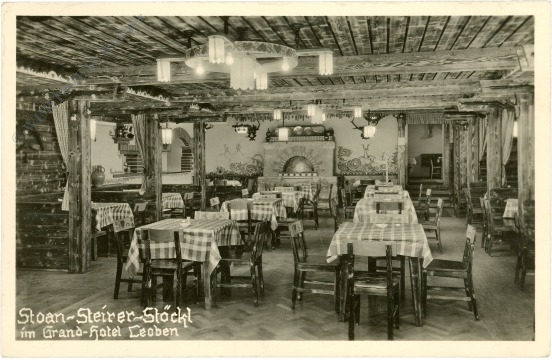 leoben, stoan steirer stöckl im grand hotel leoben