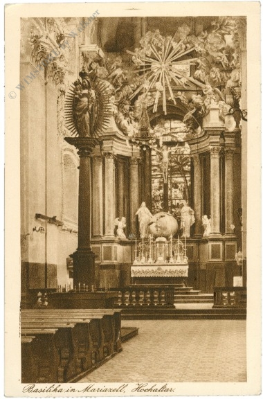 mariazell, hochaltar mariazell, hochaltar