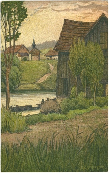 obergailingen, blick auf