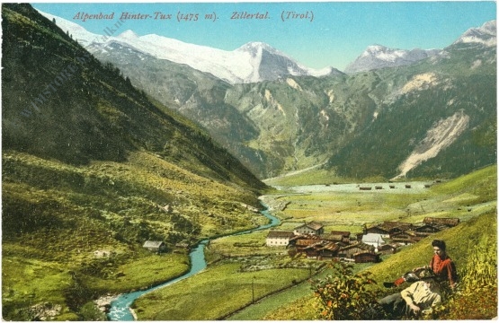 hintertux, ortsansicht hintertux, ortsansicht