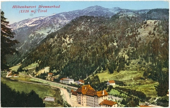 brennerbad, ortsansicht brennerbad, ortsansicht