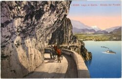 lago di garda, strada del ponale