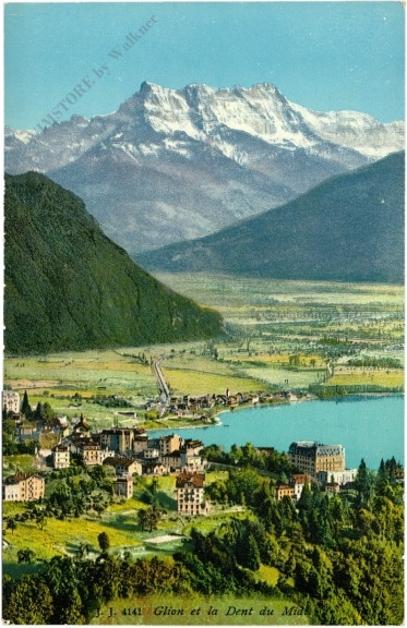 glion, et la dent du midi