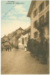 le bouveret, avenue du debarcadere