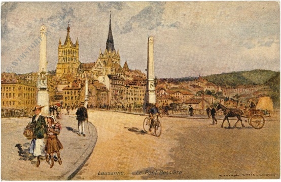lausanne, le pont bessiere