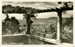 graz, schlossberg, pergola