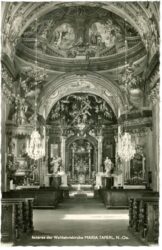 maria taferl, inneres der wallfahrtskirche
