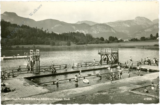 aigen im ennstal, strandbad putterersee