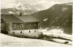 mittersil, touristenheim gruberhof, pass thurn