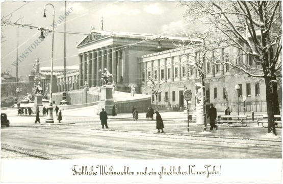 weihnachten, wien, parlament