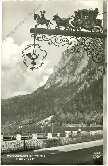 weissenbach am attersee, hotel post