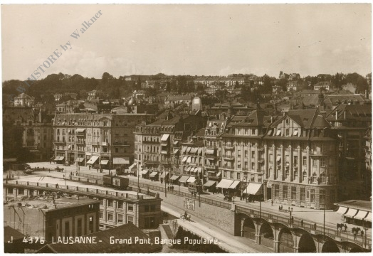 lausanne, grand pont
