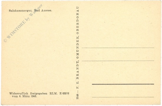 bad aussee, ortsansicht