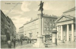 triest, piazza della borsa
