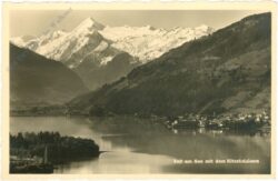 zell am see, mit dem kitzsteinhorn