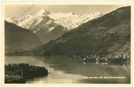 zell am see, mit dem kitzsteinhorn zell am see, mit dem kitzsteinhorn