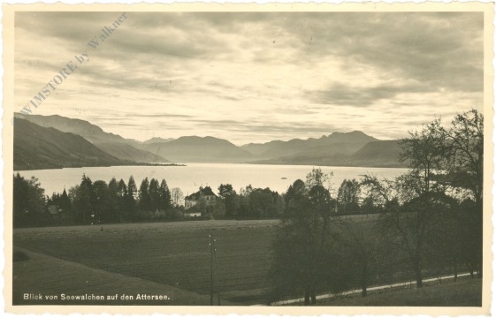 seewalchen, blick von seewalchen auf den attersee seewalchen, blick von seewalchen auf den attersee