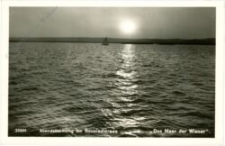 neusiedlersee, abendstimmung