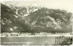 hermagor, presseggersee mit spitzegel