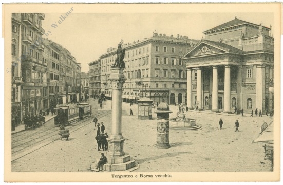 triest, tergesteo e borsa vecchia triest, tergesteo e borsa vecchia