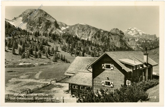 untertauern, südwienerhütte mit großwand, mosermanndl und paulkogel