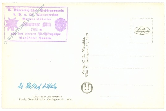 untertauern, südwienerhütte mit großwand, mosermanndl und paulkogel