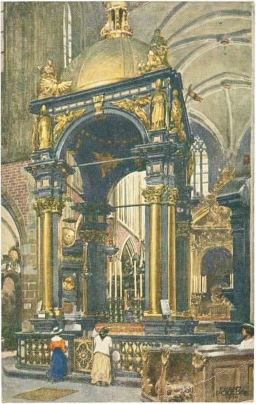 wawel, inneres der domkirche