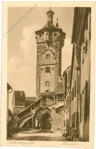 rothenburg o.t., klingentor rothenburg o.t., klingentor